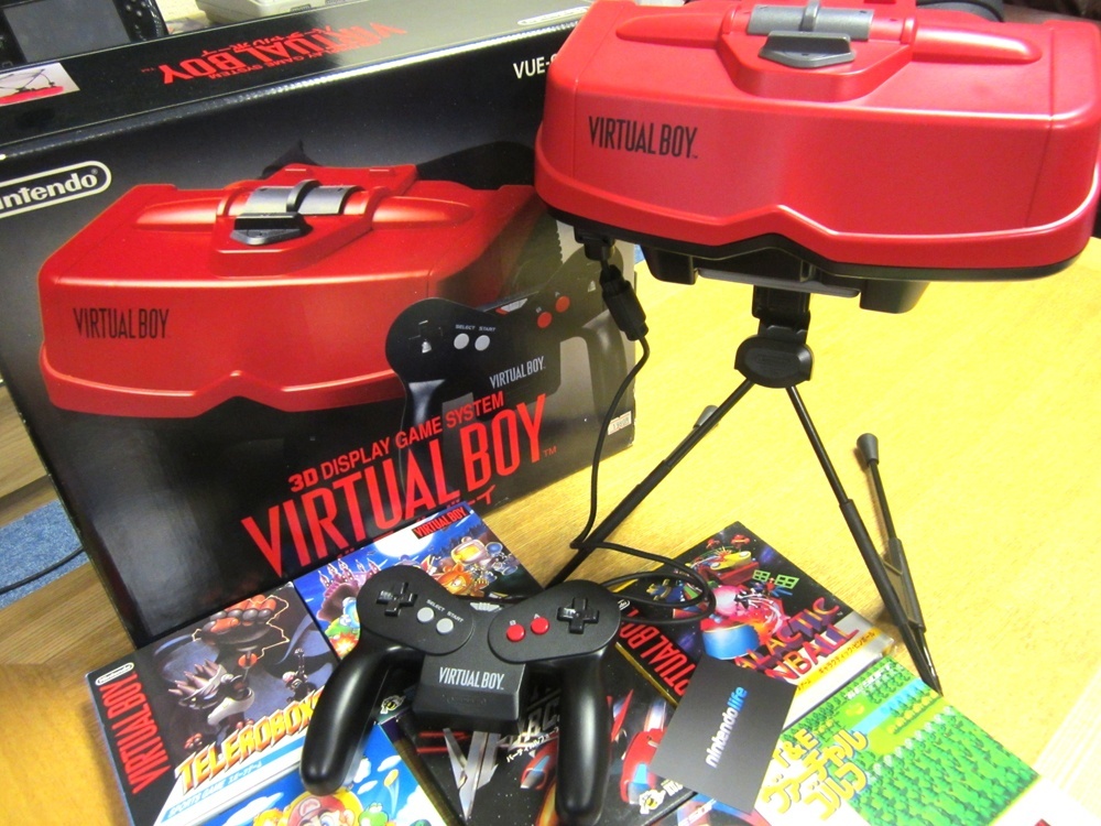 Nintendo gaf in de jaren '90 de onsuccesvolle Virtual Boy uit