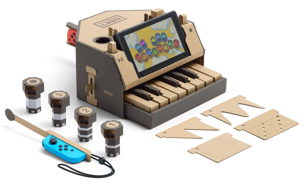 Nintendo Labo piano