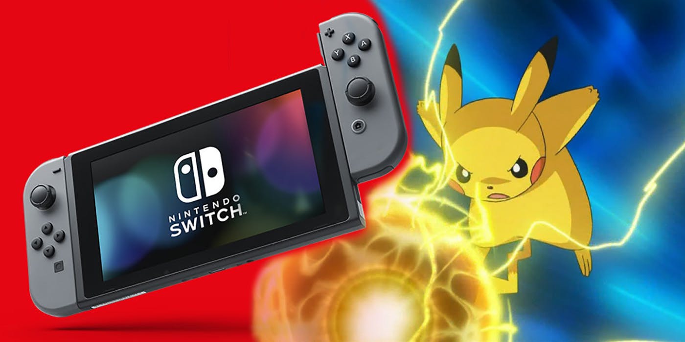Pokemon nintendo switch pikachu