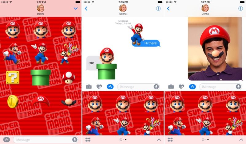 Super Mario Run Sticker