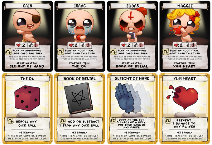 The Binding of Isaac Four Souls
