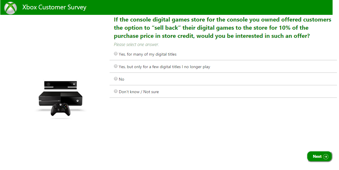 Xbox Survey