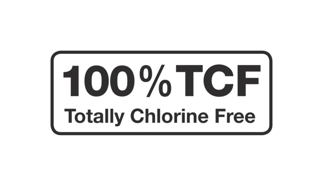 Chlorine-free paper